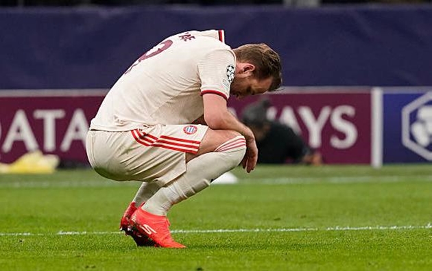 Harry Kane không thể giúp Bayern Munich đánh bại Inter Milan.