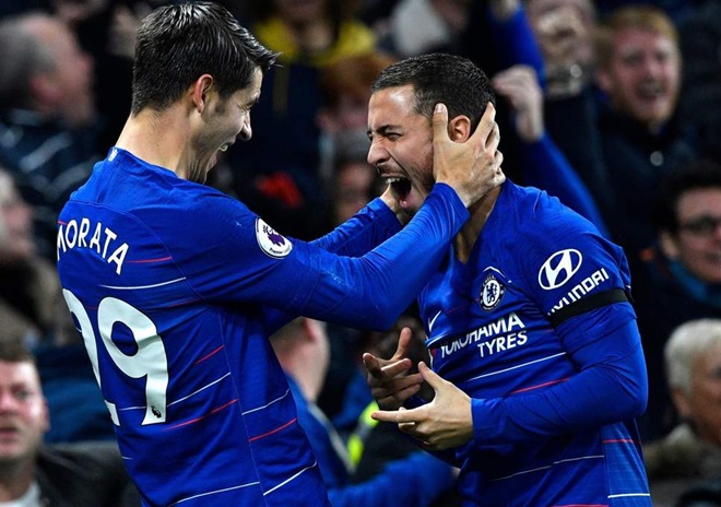Why Hazard's false nine role spells trouble for Chelsea misfit Morata - Bóng Đá