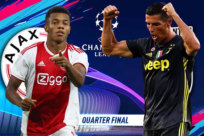 TRỰC TIẾP Ajax vs Juventus: Đội hình dự kiến - Bóng Đá