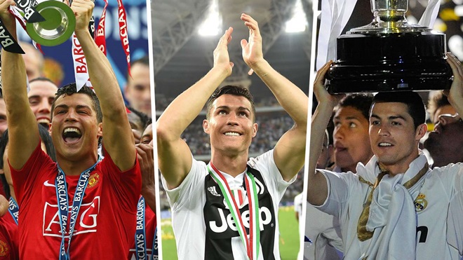 The GOAT? Ronaldo creates history as first player to win all three major leagues - Bóng Đá