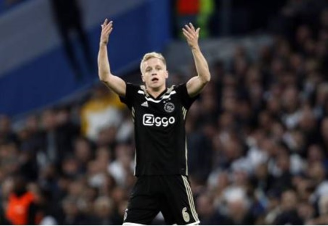 TRỰC TIẾP Tottenham 0-1 Ajax: Van de Beek mở tỉ số (H1) - Bóng Đá