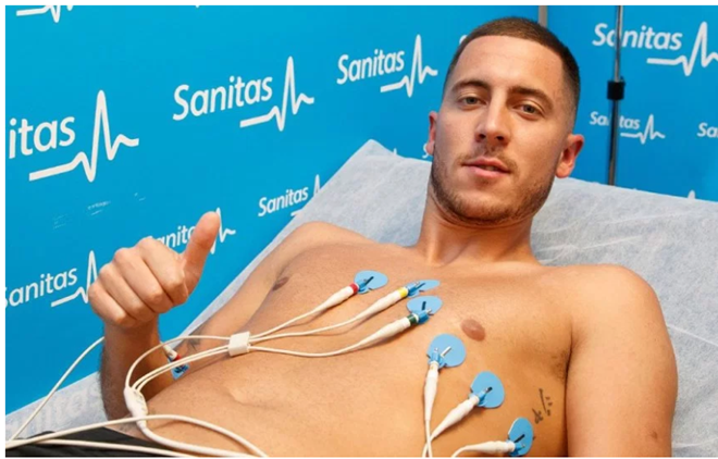 Hazard kiểm tra y tế tại Real Madrid (The Sun) - Bóng Đá