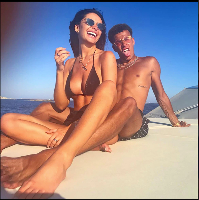 Dele Alli whisks Ruby Mae off for romantic holiday in Mykonos after pair sparked rumours they were back together - Bóng Đá