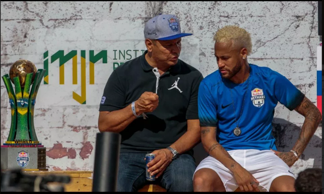 PSG contract rebel Neymar plays in his own charity tournament just a week after missing the Copa America - Bóng Đá