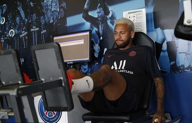 Neymar trở lại tập luyện tại PSG (Daily Mail) - Bóng Đá