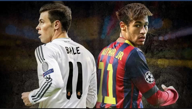 So sánh Bale và Neymar - Bóng Đá