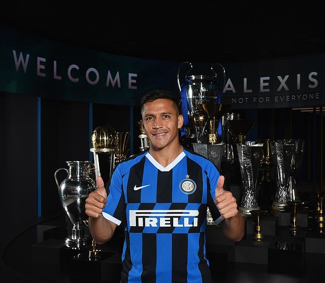 Ảnh Sanchez ra mắt Inter Milan (Daily Mail) - Bóng Đá