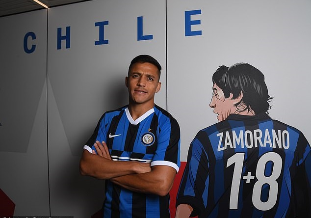 Ảnh Sanchez ra mắt Inter Milan (Daily Mail) - Bóng Đá