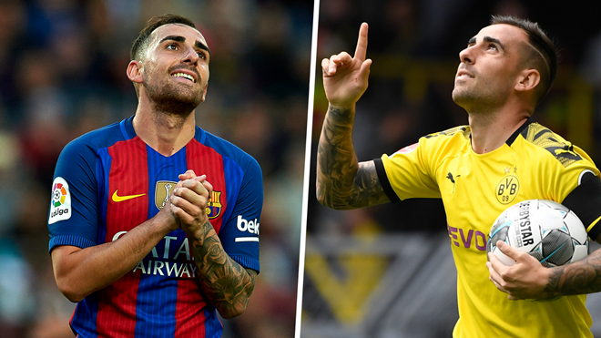 Barcelona và ngày đối đầu "người cũ" Paco Alcacer
