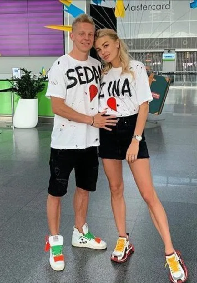 Meet Vlada Sedan, the gorgeous Ukrainian TV presenter dating Man City star Oleksandr Zinchenko - Bóng Đá