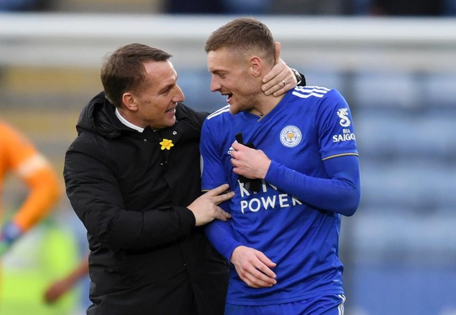 Jamie Vardy’s Leicester form analysed with Brendan Rodgers - Bóng Đá