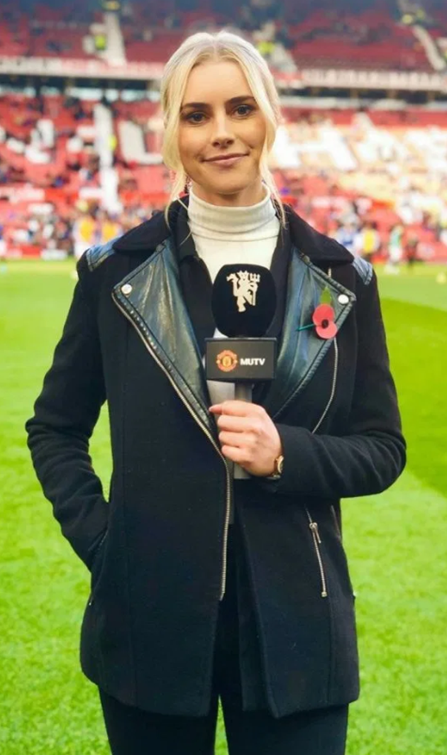 Meet Man Utd’s newest reporter Kirsty Shelts who modelled lingerie for ex-footballer’s clothing range before MUTV job - Bóng Đá