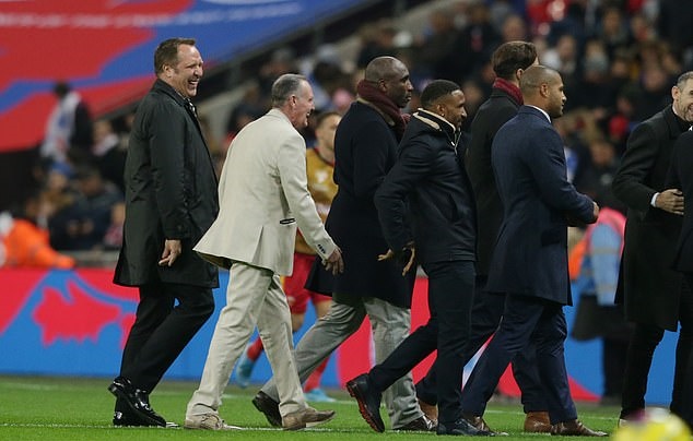 Paul Gascoigne, Wayne Rooney, Tony Adams and fellow England greats paraded on Wembley turf as Three Lions celebrate their 1,000th game - Bóng Đá