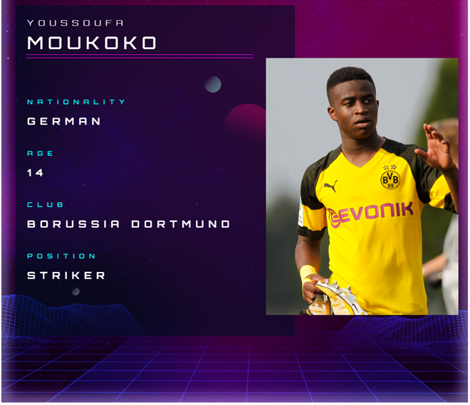 Youssoufa Moukoko is the 15-year-old hotshot breaking records with a €10m Nike deal - Bóng Đá