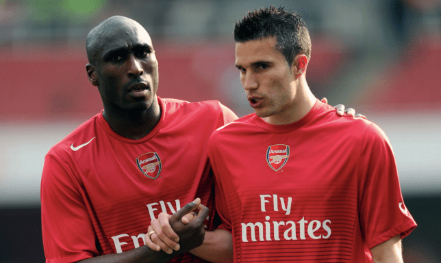 Robin van Persie reveals the key piece of advice he received from Sol Campbell at Arsenal - Bóng Đá