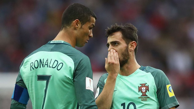 Even in training, it’s always him! - Bernardo Silva reveals what makes Ronaldo so special - Bóng Đá