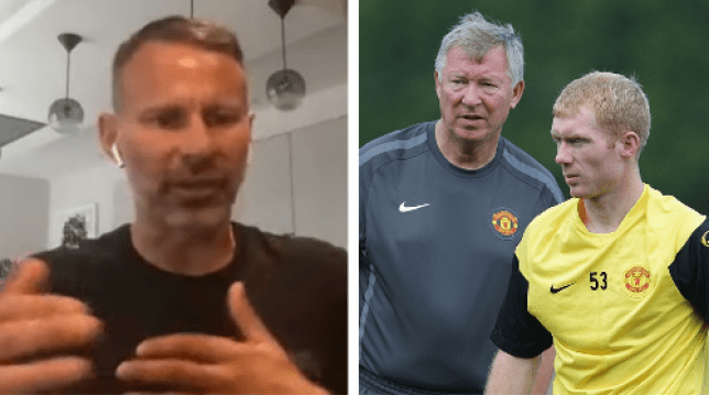 Man Utd legend Ryan Giggs reveals the Sir Alex Ferguson decision Paul Scholes couldn’t handle - Bóng Đá