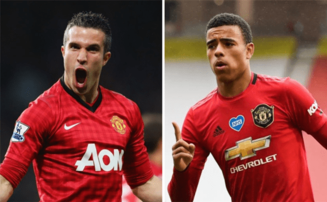 Robin van Persie reacts to Mason Greenwood comparisons after brace for Manchester United - Bóng Đá