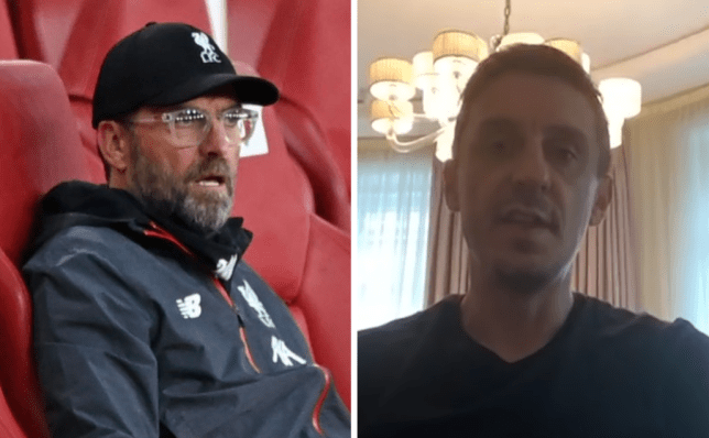 Gary Neville warns Jurgen Klopp over Liverpool transfer strategy and encourages him to follow Sir Alex Ferguson’s approach - Bóng Đá