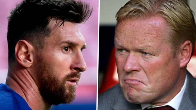 'It was a conflict between Messi and the club' - Koeman insists he has good relationship with Barcelona star - Bóng Đá