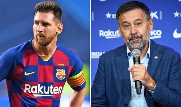 Barcelona's Bartomeu: 'I will not enter into any conflict with Messi' - Bóng Đá