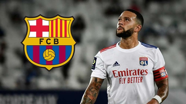 Depay is disappointed with Barcelona but will try to move there in January – Lyon president Aulas - Bóng Đá