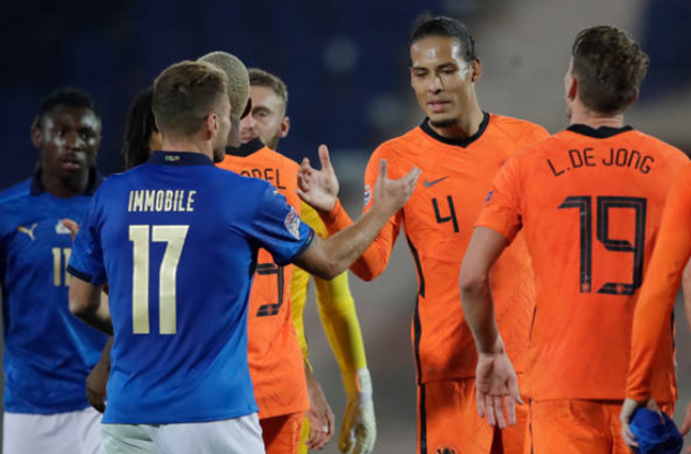 ảnh sau trận Ý vs Hà Lan - Bóng Đá