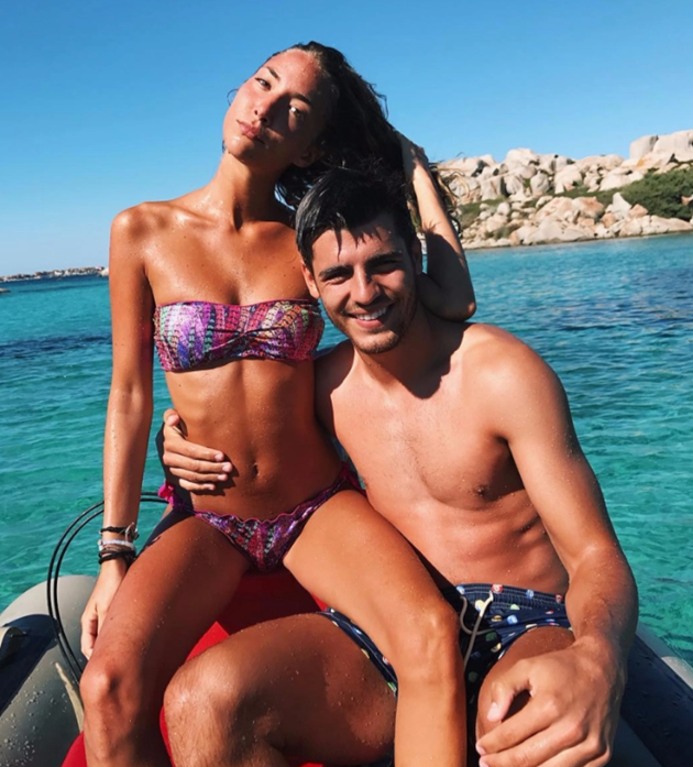 Morata’s stunning wife Alice reveals striker asked her to marry him just eight months after she ignored his messages - Bóng Đá