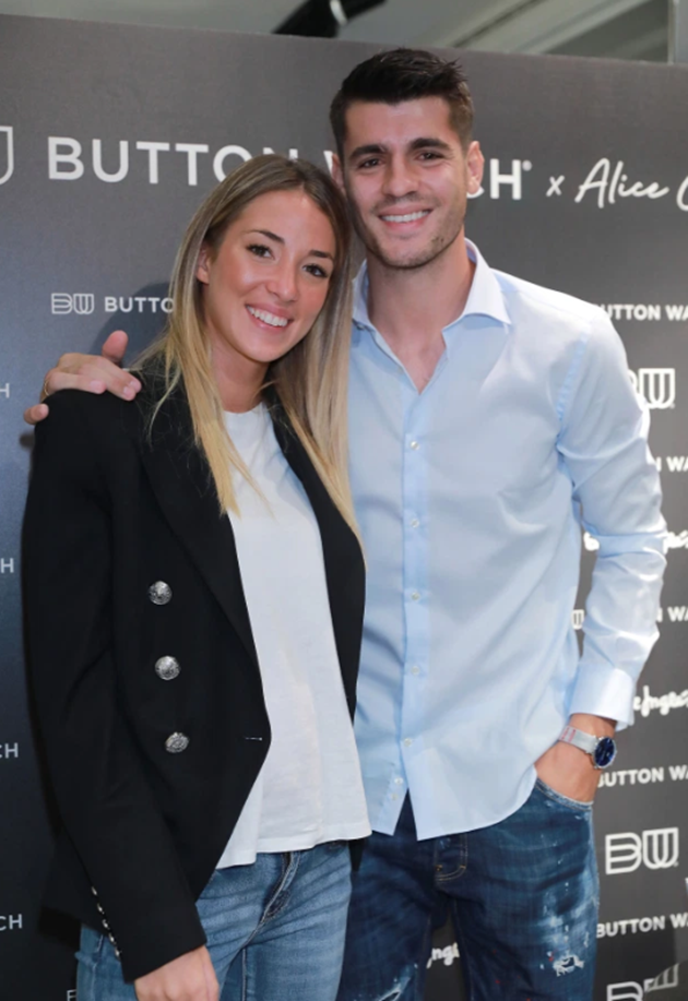 Morata’s stunning wife Alice reveals striker asked her to marry him just eight months after she ignored his messages - Bóng Đá