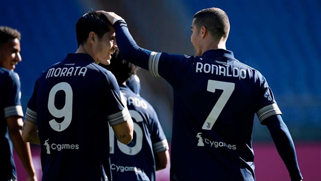 Pirlo hopes Juventus experiments are over as Morata forges Ronaldo partnership - Bóng Đá