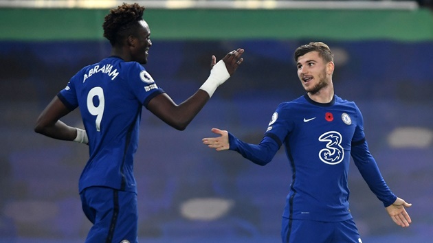 Tammy Abraham, Olivier Giroud or Timo Werner - who should be Chelsea's central striker? - Bóng Đá