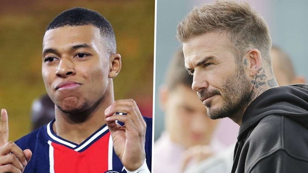 'Playing with Mbappe would've been a dream' - Beckham lauds PSG superstar after 100-goal feat - Bóng Đá