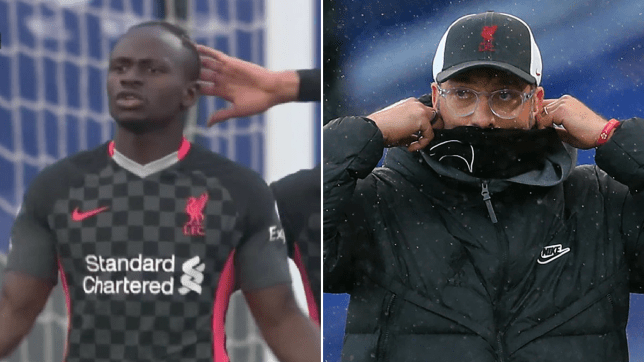 Liverpool boss Jurgen Klopp reacts to Sadio Mane’s tantrum after being replaced by Mohamed Salah - Bóng Đá
