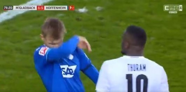 Marcus Thuram fined a month’s wages after spitting in opponent’s face - Bóng Đá