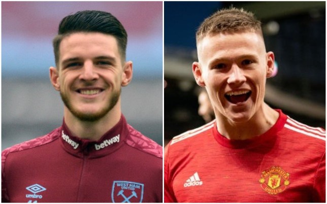 Declan Rice sends message to Scott McTominay over his MOTM display in Manchester United’s win over Leeds - Bóng Đá