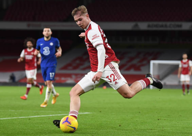 Màn trình diễn của Emile Smith Rowe - Bóng Đá