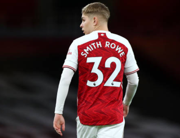 Màn trình diễn của Emile Smith Rowe - Bóng Đá