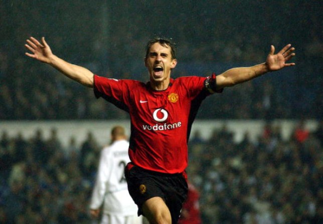 Gary Neville names the best striker he ever played with at Manchester United - Bóng Đá