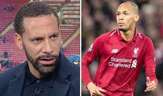 Ảnh bài viết Ferdinand: "Fabinho đáng lẽ phải bị đuổi khỏi sân"