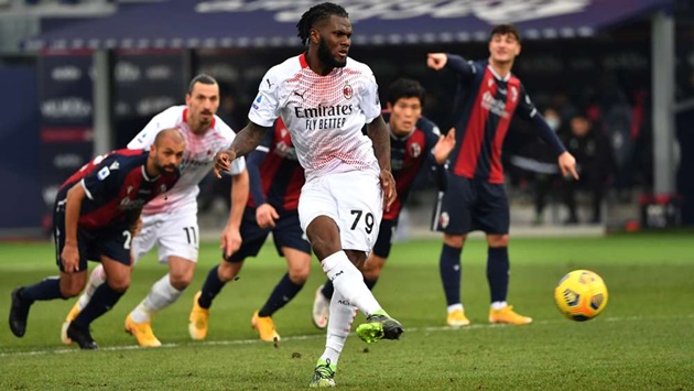 Kessie scores as AC Milan secure victory over Bologna - Bóng Đá