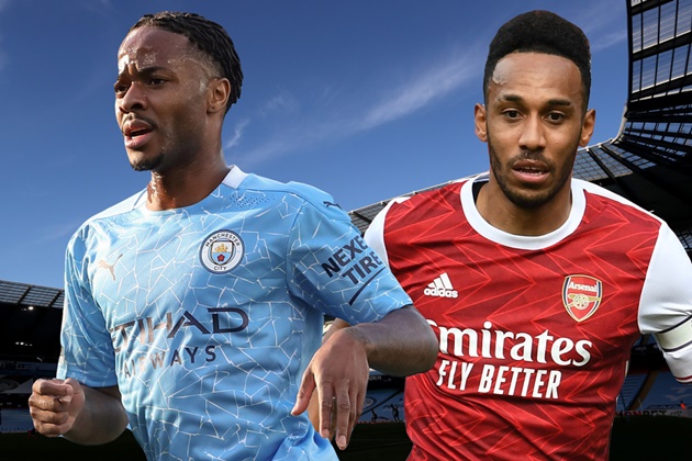 5 cặp đấu 1 chọi 1 hay nhất đại chiến Arsenal vs Man City