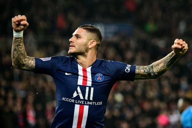 Man United could turn to PSG again to solve their number 9 issues with a move for for €40m rated star (Icardi) - Bóng Đá