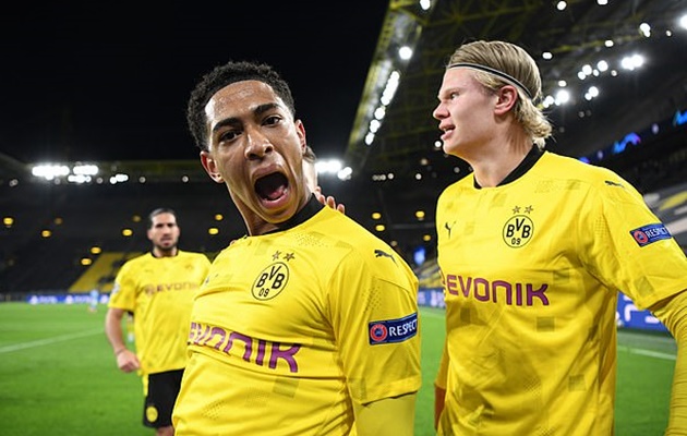 Jude Bellingham continues to impress with a lovely finish for Dortmund vs Man City - Bóng Đá