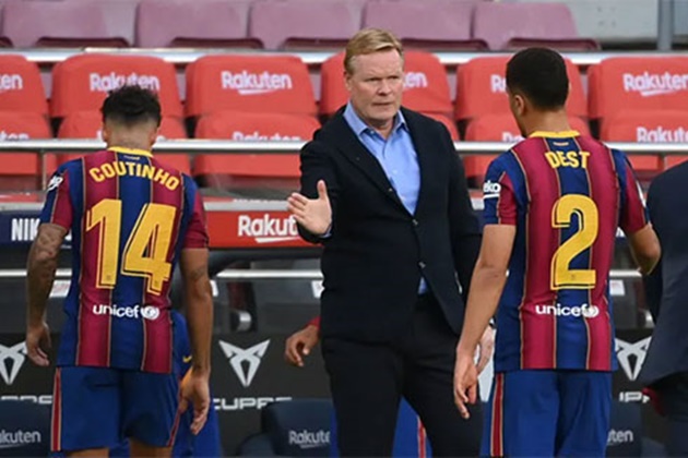 Koeman: This squad is not at the level required at Barcelona - Bóng Đá