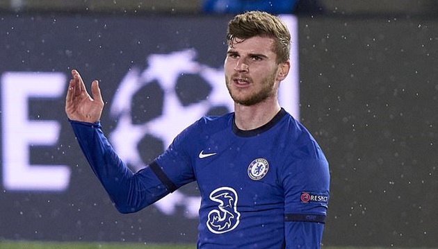 Werner chưa thể tìm lại phong độ tốt nhất.