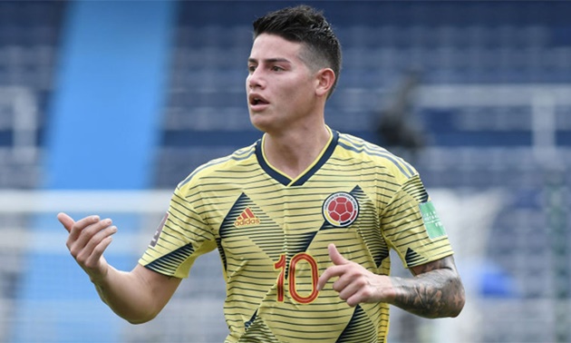 CHÍNH THỨC: James Rodriguez bị loại khỏi Copa America