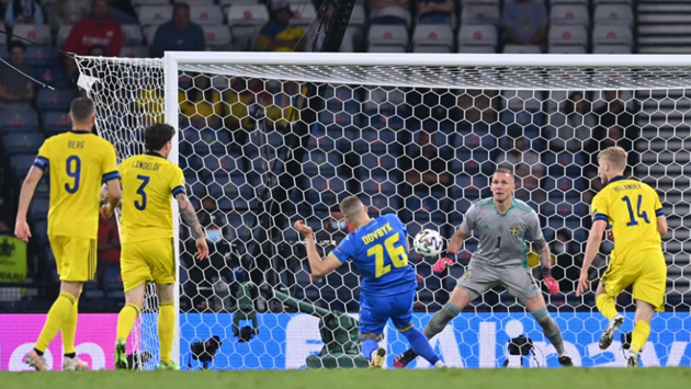 Sweden ace Marcus Danielson sent off for potential leg breaker on Ukraine’s Besedin - Bóng Đá