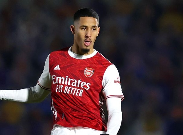 William Saliba 'set for Arsenal exit' with £50m Ben White transfer 'all but complete' - Bóng Đá