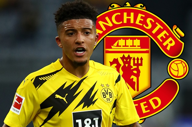 Sancho gia nhập Man United.