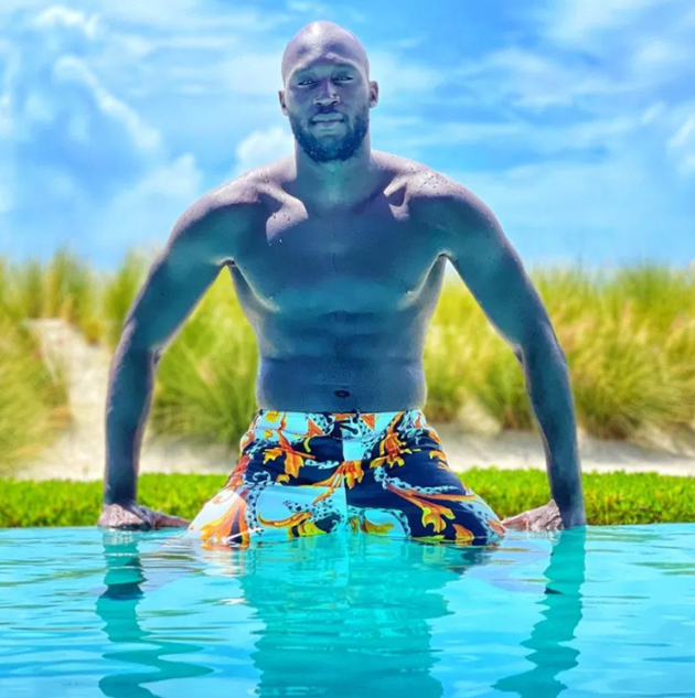  Romelu Lukaku works out in Florida sun - Bóng Đá